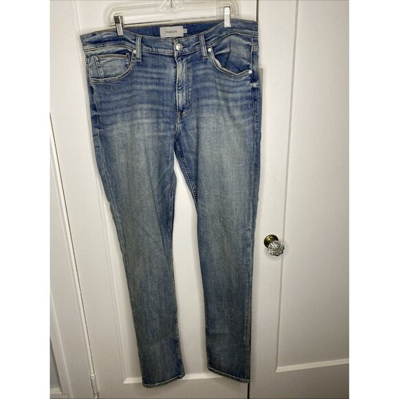 Hudson Zack Midrise Slim In National Size 38 NWT MSRP $235 Distressed Stretch - Picture 7 of 10